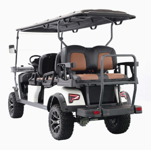 6 Seater Electric <b>Golf</b> Cart with Lithium Battery 24km/h Max Speed & 300kg Load Capacity-Wholesale for Sale - Product Image 3