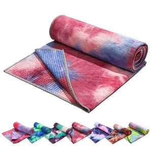 Hot Custom <b>Eco</b>-Friendly Microfiber Sweat Sport Towel with Grip <b>Dots</b> Knitted Technique for Yoga-Wholesale Options Available - Product Image 2