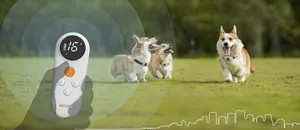 2022 Kerah Pelatihan Anjing Elektrik, Kerah Anjing Dapat Diisi Ulang Beeper/Getaran/Guncangan Statis/LED IPX6 Kerah Pelatihan Anjing Peliharaan