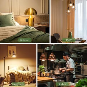 16er-Pack A19 <span class=keywords><strong>LED</strong></span>-Glühbirnen 2700K Warmweiß 8,5W E26 Nicht Dimmbar Schlafzimmer Wohnzimmer Beleuchtung - Product Image 6