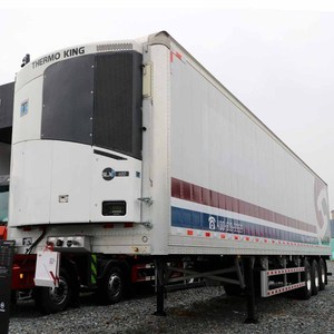 Chất Lượng Cao 40ft 45ft Lạnh <span class=keywords><strong>Container</strong></span> Van Trailer Bán Cá Thực Phẩm Tàu Sân Bay Van Tủ Đông Bán Xe Tải Cho Bán - Product Image 2