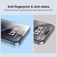 Usine personnalisée 9H anti-déflagrant Nano verre anti-rayures HD clair couverture complète OEM Film protecteur d'écran pour iPhone série 17