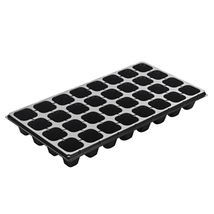 Plateau de semis en plastique réutilisable à 32 cellules pour l'agriculture en serre de légumes, plateaux pour semis - Product Image 1