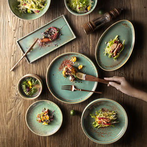 Orcelain-pendientes de rayo estaurante, accesorio ustico - Product Image 6