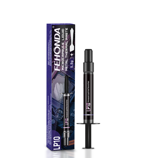 Fehonda Liquid Metal Thermal Paste Gallium Alloy Aluminum 2g Syringe Heatsink for Gaming PC CPU GPU Water Cooling