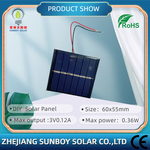 Tự làm mini năng lượng mặt trời tế bào <span class=keywords><strong>3V</strong></span> Epoxy <span class=keywords><strong>panel</strong></span> năng lượng mặt trời để sạc 1.2V pin hoặc động cơ DC - Product Image 3