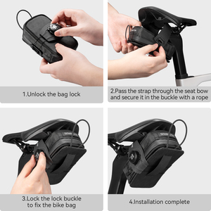 ROCKBROS-sacoche de vélo de route, sacoche compacte autobloquante, sacoche pour bouteille d'eau - Product Image 5