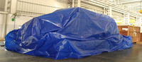Bâche imperméable de tissu enduite de vinyle pour la bande transporteuse fécale de cage de poulet