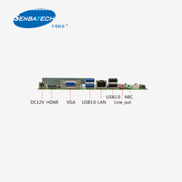 Celeron 6305 I225V 2,5G Dual Channel DDR4 PS2 SIM DC 12V 170mm X 170mm Placa base de Control industrial integrada