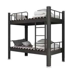 Cama Literas Doble sobre Doble de Metal que Ahorra Espacio, Estructura de Acero Compacta para Apartamentos y <span class=keywords><strong>Pisos</strong></span> - Product Image 4