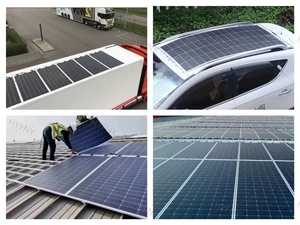 แผงโซลาร์เซลล์แบบยืดหยุ่น Huayang TXW โมโนคริสตัลไลน์ ครึ่งเซลล์ IP67 12V/24V 5W-530W ประสิทธิภาพสูง TXW - Product Image 3