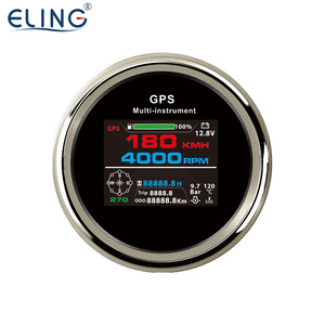 ELING 10 en 1 jauge multifonctionnelle 85MM compteur de vitesse GPS numérique avec <span class=keywords><strong>tachymètre</strong></span> compteur horaire niveau de carburant presse à huile voltmètre - Product Image 5