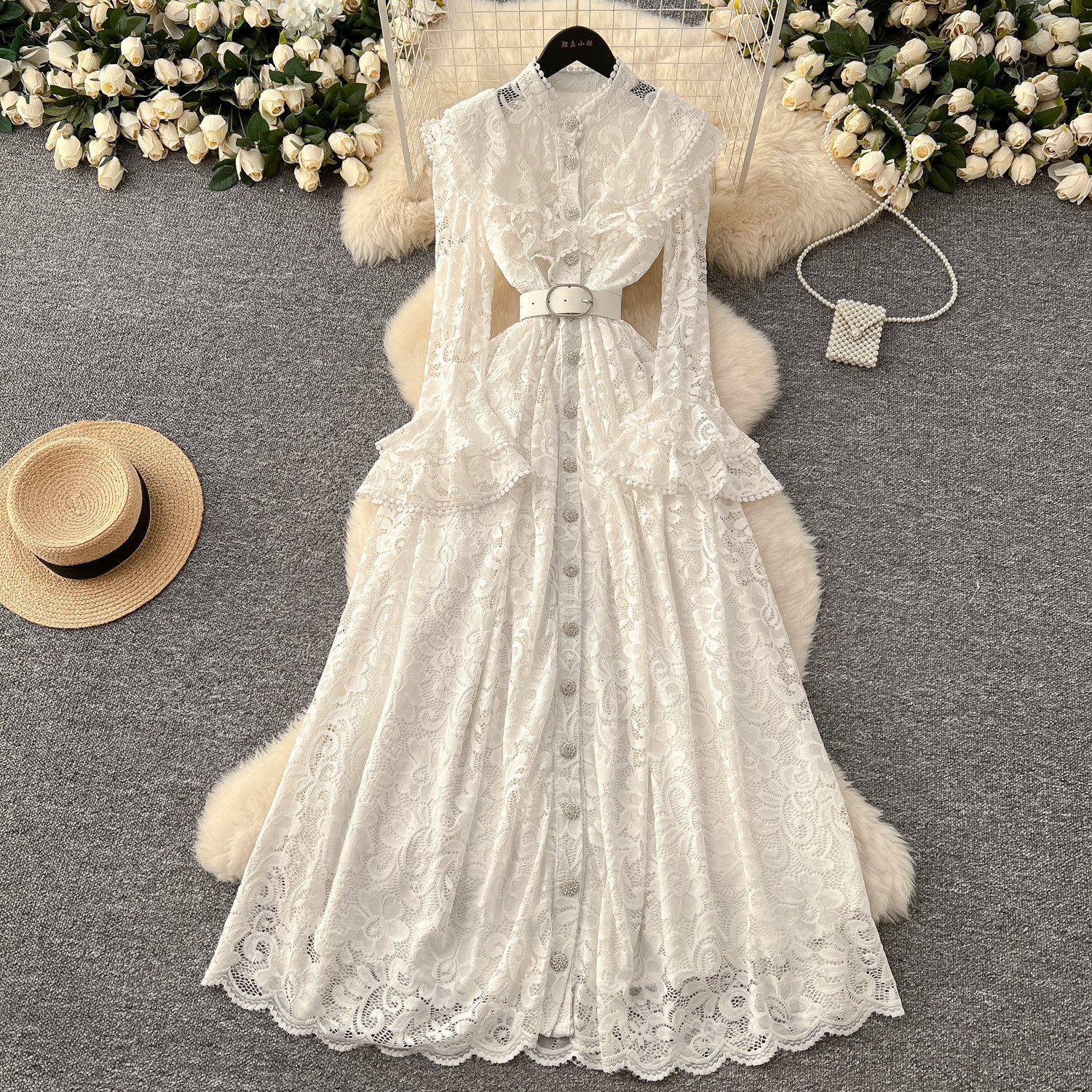 Shop Online Cutwork Embroidery Dress Handmade Embroidery Design