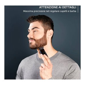 Recortadora de Barba BARBER EXPERIENCE TN1851 (Recargable) Negra y Azul 1830009388 - Product Image 4