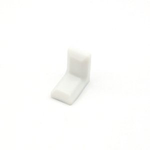Support d'<span class=keywords><strong>angle</strong></span> à 90 degrés Accessoires de quincaillerie pour meubles Supports d'étagère en métal caché avec couvercle en plastique - Product Image 6