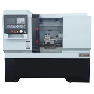 Máquina de torno <span class=keywords><strong>CNC</strong></span> CK6132 de alta calidad, sistema numérico amplio, miniatura pequeña, rendimiento de alta precisión para la fabricación de caucho - Product Image 1