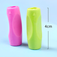 Ensemble de poignées de crayon en silicone colorées, promotion pour les étudiants et les enfants, cadeaux de papeterie, poignée de crayon ergonomique