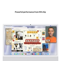 Ordinateur tout-en-un Apples AI, 24 pouces, argent, écran 4,5K, M4 (10+10 cœurs), 16 Go de RAM, 512 Go de SSD