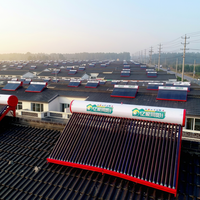 Calentadores Solares de Tubos Evacuados de Última Generación y Calentadores de Agua Eléctricos Instantáneos para Apartamentos, de Acero Inoxidable, con Capacidad de 200L