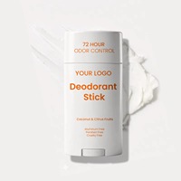 Déodorant naturel en stick sans aluminium pour hommes et femmes, protection anti-odeurs 72H, OEM ODM, marque privée