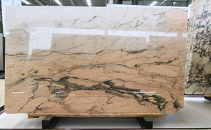 Tự nhiên màu hồng Đá Cẩm Thạch calacatta ROSA Aurora đá cẩm thạch cho tùy chỉnh thực hiện Nhà Bếp bàn Vanity đầu bàn làm việc Tops Cube plinth - Product Image 5