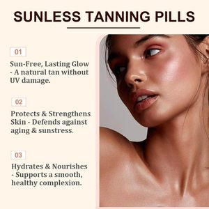 Sunless Tan Caroténoïde Capsules de mélange sont des suppléments de <span class=keywords><strong>bronzage</strong></span> <span class=keywords><strong>sans</strong></span> <span class=keywords><strong>soleil</strong></span> qui améliorent le teint de la peau et soutiennent la santé - Product Image 4