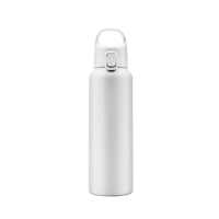 Bouteille Thermique en Acier Premium 600ml 20oz 900ml avec Bec Pliant à 90 Degrés et Bouton Poussoir pour Boire – Garde les Boissons Froides Pendant 12 Heures