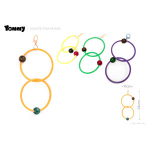 Juguetes Interactivos para Aves de Compañía que Fomentan el Movimiento, los Comportamientos Naturales y el Ejercicio - Product Image 1