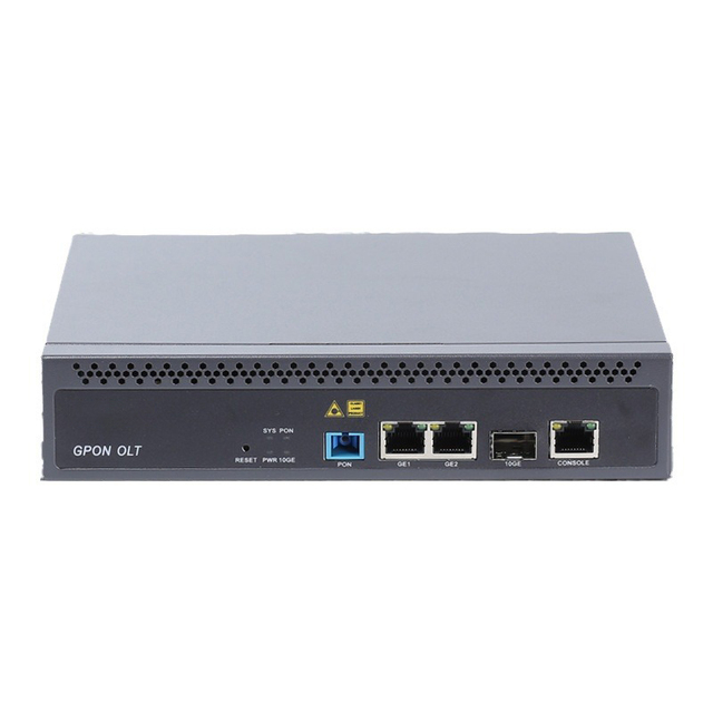 High Performance Single PON GPON OLT 2.5Gbps/1.25Gbps Fiber Optic Equipment for SOHO & Small Business