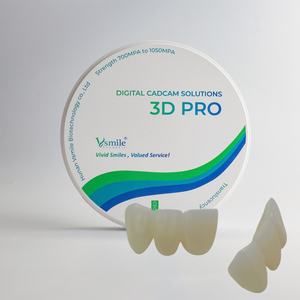 Cad Cam diş Ziriconium 3D ML Pro 16mm protez yapımı için tüm seramik malzeme zirkonya diş tedarikçiler - Product Image 1