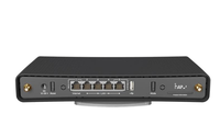 Router y Punto de Acceso Inalámbrico MikroTik Hap Ax3 C53UiG + 5HPaxD2HPaxD con 4 Puertos LAN, Soporte WDS/WPS para Soluciones FTTH FTTx