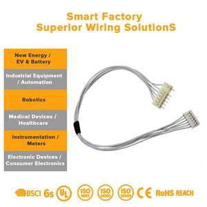 Harness Kabel Tahan Air IP67 dengan Konektor Motor 3-Pin dan Pin Pogo Magnetik untuk Aktuator Sendi Robot dan Array Sensor - Product Image 3