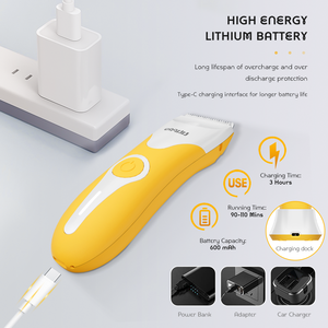 LILIPRO PT302 Cortadora de Pelo Recargable para Mascotas, Cortadora Eléctrica Silenciosa para Perros, Máquina de Peluquería Canina Inalámbrica, Producto para el Cuidado de Gatos - Product Image 4