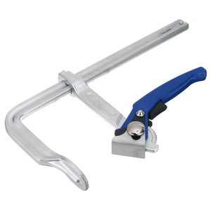 Abrazadera F de trinquete de Metal, sistema de abrazadera de riel de Guía rápida de alta resistencia, herramienta de mano de sujeción - Product Image 1