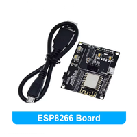 Kit DIY Stasiun Cuaca ESP8266 Kit Pemula IoT Layar OLED 0.96 D1 MINI Modul Nirkabel Wi-Fi Bluetooth