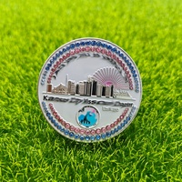 Broche de mode en alliage de zinc plaqué or avec émail souple, logo personnalisé, cadeau promotionnel, souvenir, épingle robuste et durable