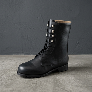 Botas de Trabajo de Seguridad Negras para Hombre Nikko Kizai, con Puntera de Acero, Cordones, Entresuela de Malla, Suela de Goma, para Todas las Temporadas - Product Image 3
