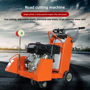 Tagliatrice Stradale Q500 con Motore a Benzina, Lama da 500mm per Taglio di Calcestruzzo e Asfalto - Product Image 3