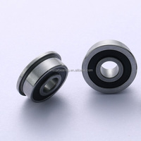 Roulement miniature de moyeu à bride simple haute précision RUNSTAR MF126-2RS 6 mm Micro 6*12*4 mm à gorge profonde en acier rapide et nylon