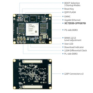 Puzhi PZ7030-SOM 676i Xilinx Soc zynq 7000 cấp công nghiệp 7z030 FPGA hệ thống phát triển bảng lõi trên mô-đun 676i 7030 - Product Image 2