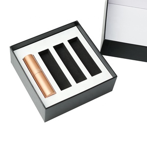 Oem de nuevo diseño de lujo San Valentín pequeño negro Base y tapa de la caja de <span class=keywords><strong>Perfume</strong></span> - Product Image 4
