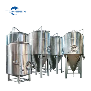 Tonsen 300l 500l 1000l 1500l beer fermenter microbrewery fermentation equipment beer fermenting