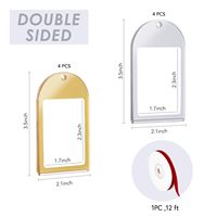 Support d'affichage personnalisé WALYIELD en acrylique pour mini-ornements suspendus et porte-photos