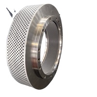 Anneau de moulin à granulés X46Cr13 haute résistance à l'usure, compatible avec le moulin à granulés Van Aarsen R150, pièces de rechange pour la fabrication d'aliments pour animaux d'élevage et de volaille
