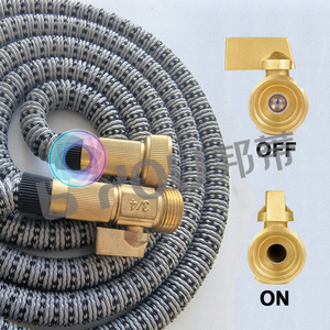 Expandable 8 Nozzles 3/4" Brass Thread Connectors with a for Garden, Yard, Cars, <b>Pets</b>, House - Product Image 3
