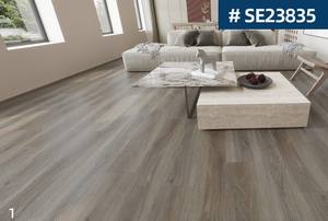 Plancher de luxe familial facile à installer Planches à emboîtement pour plancher SPC parfaites pour les sous-sols - Product Image 5