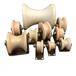 Metalen Beugel Katrol Nylon Plastic U Groove Katrol Roller Nylon Katrol Wiel Met Ronde Buis Schuiven Geleiderail - Product Image 3