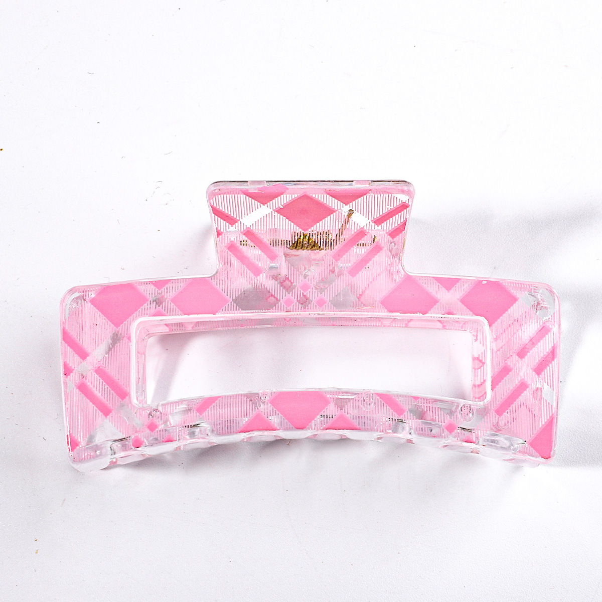 Transparent square print