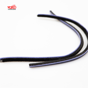 YCZCO W-5X5 Bendable Bi-Color Wool Brush Strip Sound Insulation Weather <strong>Seal</strong> for <strong>UPVC</strong> Sliding Sash <strong>Door</strong> - Product Image 1
