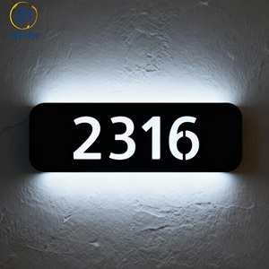 Letrero <span class=keywords><strong>de</strong></span> Puerta con Sensor <span class=keywords><strong>de</strong></span> Luz <span class=keywords><strong>de</strong></span> Estilo <span class=keywords><strong>Chino</strong></span> Personalizado, Señalización Comercial para Espacios Comerciales, Letrero con Número <span class=keywords><strong>de</strong></span> Habitación <span class=keywords><strong>de</strong></span> Hotel - Product Image 5